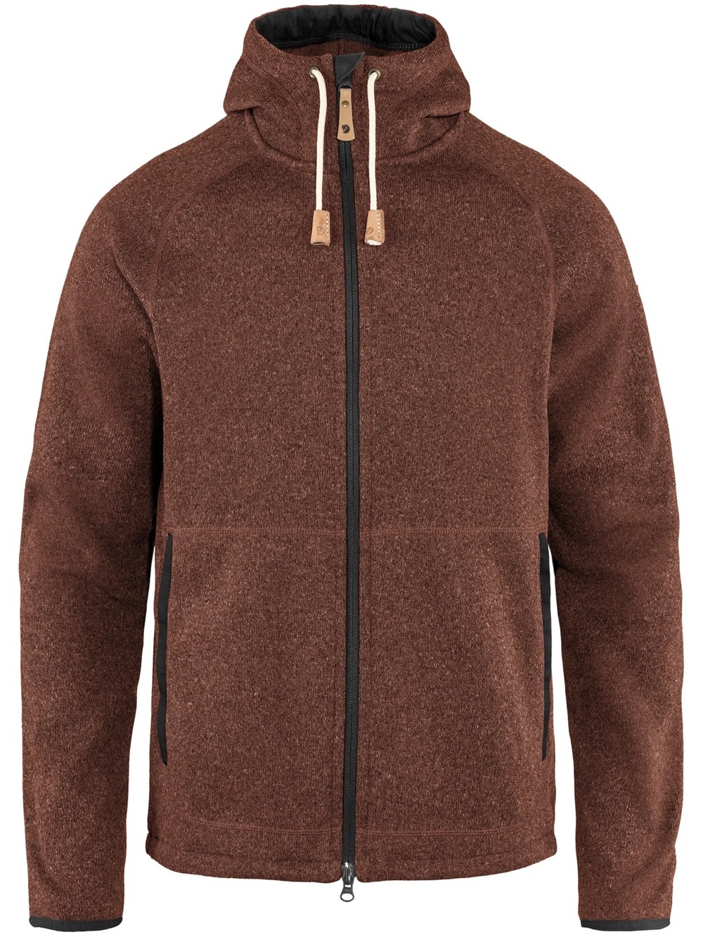 Fjallraven Men’s ÖVIK FLEECE HOODIE size XL in autumn leaf